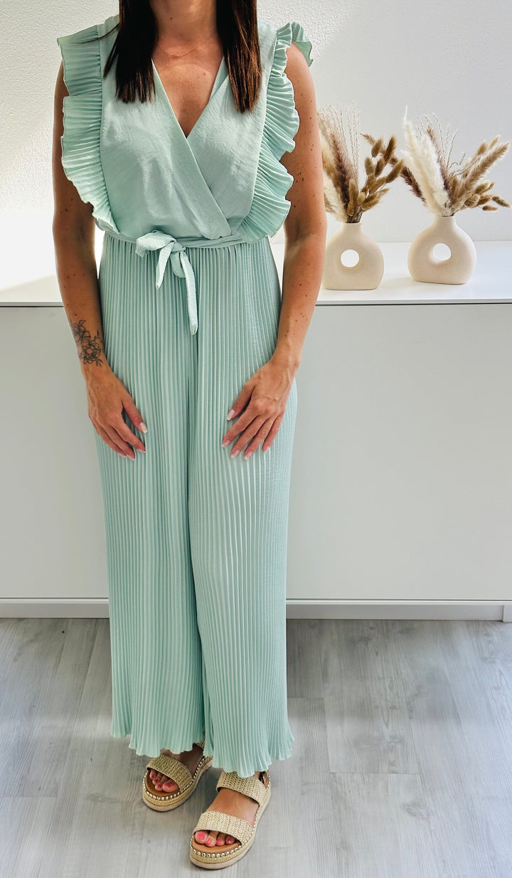 Jumpsuit Volant- Mint